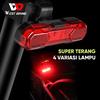 Gambar Lampu Sepeda Belakang LED Rechargeable Unitech Lampu Belakang AS1010 dari West Biking Indonesia Jakarta Utara 2 Tokopedia
