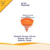 Gambar Corong belalai Oli 145 mm motor dan mobil - Orange dari Virelai's Shop Kota Tangerang 2 Tokopedia