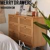 Gambar lemari laci kayu jati LADECOR- MERRY DRAWERS - 120X46X94 dari Ladecor Furniture Kab. Jepara 1 Tokopedia