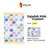 Gambar Sajadah anak custom print nama / cetak sajadah dan pouch ukuran kecil - SJK 17 dari WELLEN PRINT Jakarta Selatan 5 Tokopedia