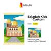 Gambar Sajadah anak custom print nama / cetak sajadah dan pouch ukuran kecil - SJK 17 dari WELLEN PRINT Jakarta Selatan 13 Tokopedia