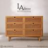 Gambar lemari laci kayu jati LADECOR- MERRY DRAWERS - 120X46X94 dari Ladecor Furniture Kab. Jepara 2 Tokopedia