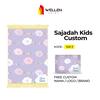Gambar Sajadah anak custom print nama / cetak sajadah dan pouch ukuran kecil - SJK 17 dari WELLEN PRINT Jakarta Selatan 11 Tokopedia