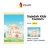 Gambar Sajadah anak custom print nama / cetak sajadah dan pouch ukuran kecil - SJK 17 dari WELLEN PRINT Jakarta Selatan 20 Tokopedia