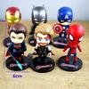 Gambar Figure Avengers Set 6 in 1 Pajangan Action Hiasan Dekorasi Marvel dari Gentleman Car Jakarta Barat 2 Tokopedia