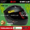 Gambar HELM KYT R10 R 10 SOLID BLACK DOFF FULL FACE - M dari C4MILLE Store Jakarta Utara 6 Tokopedia