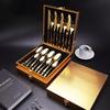 Gambar paket set hampers gift box kado 16pcs / dinner table set with box gold - PAKET GOLD 16 dari vesper Jakarta Barat 1 Tokopedia