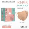 Gambar POKANA KN95 6 -ply Earloop Surgical Face Mask Kids - Light Series - Nude Pink dari Pokana Shop Kota Bekasi 3 Tokopedia