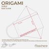 Gambar Maschere Masker Kain Origami - 3 Ply - Maroon dari Maschere Kab. Sleman 4 Tokopedia