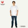 Gambar Baju Koko Muslim Lengan Pendek Bordir Pria MAGANI - WHITE - L dari Hamnida Official Kota Bandung 1 Tokopedia