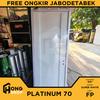 Gambar Pintu PVC Tebal PLATINUM Special Edition 70x200 -- PUTIH FULL PANEL - FULL PANEL, BUKAAN KIRI dari Hong Shop ID Kota Bekasi 6 Tokopedia