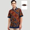 Gambar Danar Hadi Batik Motif Lereng Peksi Kipas Men Shirt Blue - E2 - S dari Danar Hadi Batik Jakarta Selatan 1 Tokopedia