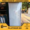 Gambar Pintu PVC Tebal PLATINUM Special Edition 80x200 -- PUTIH FULL PANEL - FULL PANEL, BUKAAN KANAN dari Hong Shop ID Kota Bekasi 7 Tokopedia