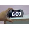 Gambar Jam Meja Digital Alarm LED Mirror Clock - Putih-Putih dari Souvenia Center 9 Tokopedia
