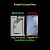Gambar Pintu UPVC Rubicon Sevilla Ornament - Engsel Kiri, Kunci Bulat dari rajanyapintusby Kota Surabaya 3 Tokopedia