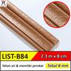 Gambar List Dinding Wallpaper 3D Motif Bunga Panjang 2 Meter Lebar 8cm - LIST-B55 dari hoptech id Kab. Tangerang 19 Tokopedia