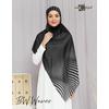Gambar Kerudung Modern Hijab Segi Empat Motif Mocha Hijab Black White Waves dari mochahijabbdg Kota Bandung 2 Tokopedia