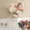 Gambar 3 in 1 Set Newborn Baby Photo Baju Bayi Knit Foto Photography Boneka - White dari Baby Bee Boo Jakarta Utara 1 Tokopedia