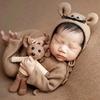 Gambar 3 in 1 Set Newborn Baby Photo Baju Bayi Knit Foto Photography Boneka - White dari Baby Bee Boo Jakarta Utara 9 Tokopedia