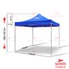 Gambar Tenda Lipat 3x3 M Tenda Bazar Pameran Tenda Jualan Otomatis 030-1 - Merah dari Speeds Official Store Kota Surabaya 9 Tokopedia