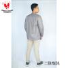 Gambar Baju Koko Muslim Lengan Panjang Bordir Pria QARIM - Light Grey - L dari Hamnida Official Kota Bandung 5 Tokopedia