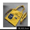 Gambar OLALLA Totebag/Tas 3 Kantong - Hitam, Kuning, Biru - Hitam dari Olalla Shop Jakarta Timur 6 Tokopedia