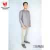 Gambar Baju Koko Muslim Lengan Panjang Bordir Pria QARIM - Light Grey - L dari Hamnida Official Kota Bandung 8 Tokopedia