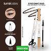 Gambar Eyeliner dan Eyebrow Two in One Cair Liquid Eyeconic Duo Lumecolors - Black&Esspresso dari Cintasehat88 Kota Tangerang 3 Tokopedia