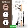 Gambar Eyeliner dan Eyebrow Two in One Cair Liquid Eyeconic Duo Lumecolors - Black&Esspresso dari Cintasehat88 Kota Tangerang 4 Tokopedia