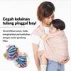 Gambar Mamaway Gendongan Bayi Vintage Check Baby Ring Sling dari Mamaway Indonesia Jakarta Utara 4 Tokopedia