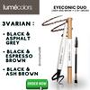 Gambar Eyeliner dan Eyebrow Two in One Cair Liquid Eyeconic Duo Lumecolors - Black&Esspresso dari Cintasehat88 Kota Tangerang 2 Tokopedia