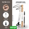 Gambar Eyeliner dan Eyebrow Two in One Cair Liquid Eyeconic Duo Lumecolors - Black&Esspresso dari Cintasehat88 Kota Tangerang 5 Tokopedia
