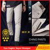 Gambar Celana Chino Hitam Panjang Pria Slim Fit Adem Twill Combed Original - Silver, 27 dari Vibrapreneur Store Kota Bandung 9 Tokopedia