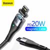 Gambar KABEL DATA IPHONE 12 BASEUS FAST CHARGING MAGNETIC CABLE PD 20W - 1 M dari Baseus Official Store Jakarta Utara 2 Tokopedia