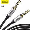 Gambar KABEL AUDIO JACK 3.5 MM MALE TO MALE - 1M dari Baseus Official Store Kota Tangerang 1 Tokopedia