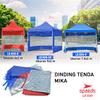 Gambar Dinding Tenda Lipat Fullset Dinding Mika / Polos LX 030 - 7.5M KAIN BELIN, Merah dari Speeds Official Store Kota Surabaya 2 Tokopedia