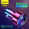 Gambar BASEUS CAR CHARGER QUICK CHARGE DUAL USB TYPE C CHARGER MOBIL 45W/6A - TYPEC USB dari Baseus Auto Life Kota Tangerang 1 Tokopedia