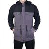 Gambar Triple F Parka Jacket Canvas - maroon navy, L dari Triple F Official Store Kota Tangerang 9 Tokopedia