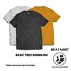 Gambar KAOS POLOS BUNDLING 3 PCS dari TKAOS Official Store Jakarta Selatan 1 Tokopedia