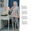 Gambar atasan batik wanita Modern Blouse kantor Kekinian - Moka, M dari Batikjoyoberkah Kab. Pekalongan 4 Tokopedia