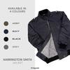 Gambar JAKET PRIA HARINGTON SMITH BOMBER JAKET COACH MOTOR SEMI PARKA - Smith Black, L dari Heylook Official Kota Tangerang 5 Tokopedia