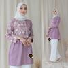 Gambar Atasan batik modern lengan panjang Wanita. - Purple, M dari Batikjoyoberkah Kab. Pekalongan 1 Tokopedia