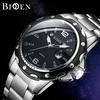 Gambar jam tangan Biden fashion pria analog pita jala bisnis - Hitam dari BIDEN Official Store 10 Tokopedia