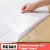 Gambar Wallpaper Dinding 3D Motif Batik 70x70cm Sticker Tembok Foam Tebal 4mm - BLG-1 dari hoptech id Kab. Tangerang 5 Tokopedia