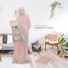 Gambar Mukena Bordir Handmade By Eldiyas | Sun Flower 2 Tone | Gradasi Ceruti dari Eldiyas Hijab Official Kota Bandung 1 Tokopedia