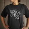 Gambar Betta Rosetail • Black Unisex T-Shirt • by The Space Wanderer - S dari The Space Wanderer Jakarta Timur 1 Tokopedia