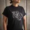 Gambar Betta Rosetail • Black Unisex T-Shirt • by The Space Wanderer - S dari The Space Wanderer Jakarta Timur 2 Tokopedia