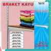 Gambar Bracket Kayu / Siku Braket Penyangga Rak Kayu Daun Bracket Kayu - 25 cm dari WINSTON-OK OFFICIAL STORE Jakarta Barat 2 Tokopedia