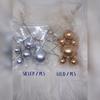 Gambar Topper Cake Bentuk Bola Silver Emas Mix Dekorasi Kue - GOLD dari Vania ES Store Jakarta Utara 4 Tokopedia