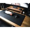 Gambar Desk Mat Mouse Pad Besar 40x80cm Fiber Leather Kulit Hitam & Cokelat - Midnight Black dari Press Play Jakarta Utara 1 Tokopedia